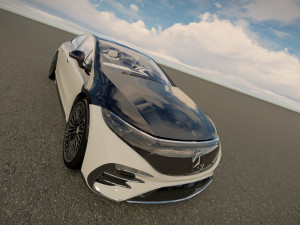 Mercedes Benz EQS 2022 Modello 3D