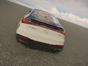 Mercedes Benz EQS 2022 Modello 3D