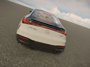 Mercedes Benz EQS 2022 3D Model
