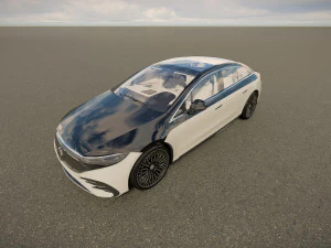 Mercedes Benz EQS 2022 3D Model