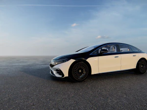 Mercedes Benz EQS 2022 3D Model