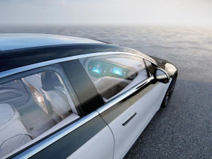 Mercedes Benz EQS 2022 3D Model