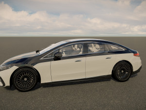 Mercedes Benz EQS 2022 Modello 3D