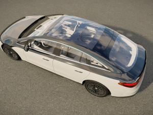 Mercedes Benz EQS 2022 Modello 3D