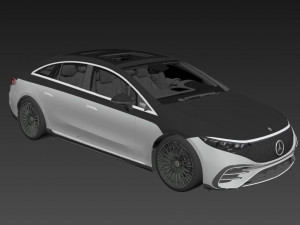 Mercedes Benz EQS 2022 Modello 3D