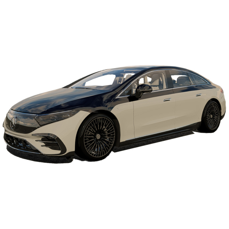 Mercedes Benz EQS 2022 Modello 3D .c4d .max .obj .3ds .fbx .stl .blend 