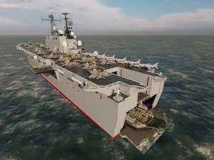 Aircraft Carrier 1 3D Model