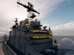 Aircraft Carrier 1 3D Model
