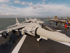 Aircraft Carrier 1 3D मॉडल