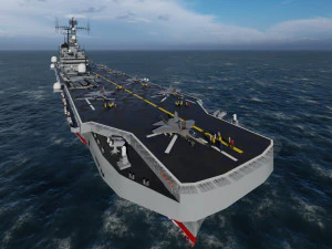 Aircraft Carrier 1 3D Model