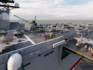 Aircraft Carrier 1 3D Model