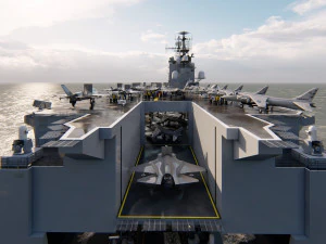 Aircraft Carrier 1 3D Model