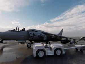 Aircraft Carrier 1 3D Model