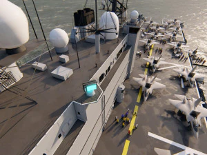 Aircraft Carrier 1 3D Model