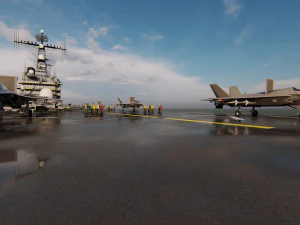 Aircraft Carrier 1 3D Model
