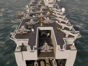 Aircraft Carrier 1 3D Model