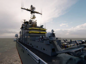 Aircraft Carrier 1 3D Model