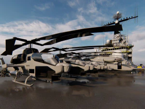 Aircraft Carrier 1 3D Model