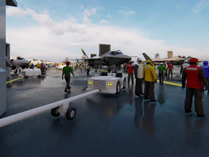 Aircraft Carrier 1 3D Model