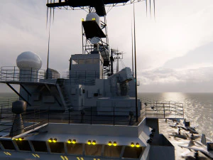 Aircraft Carrier 1 3D Model
