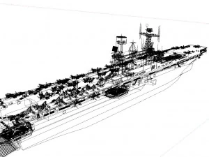 Aircraft Carrier 1 3D Model