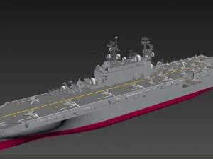 Aircraft Carrier 1 3D Model