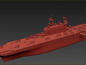 Aircraft Carrier 1 3D Model