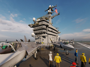 Aircraft Carrier 2 Modèle 3D