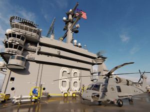 Aircraft Carrier 2 Modèle 3D