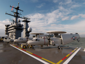 Aircraft Carrier 2 Modèle 3D