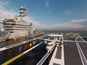 Aircraft Carrier 2 Modèle 3D