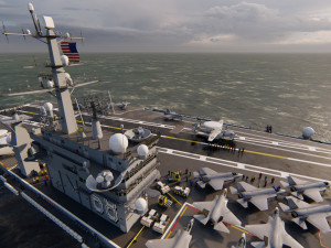 Aircraft Carrier 2 Modèle 3D