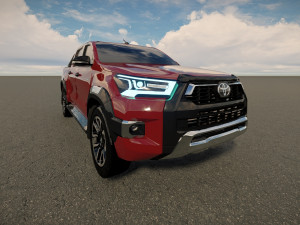 Toyota Hilux Double Cab 2022 3D Model