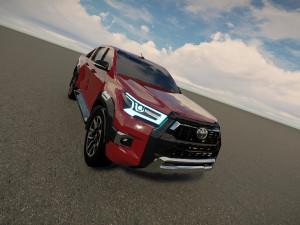 Toyota Hilux Double Cab 2022 3D Model