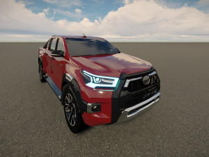 Toyota Hilux Double Cab 2022 3D Model