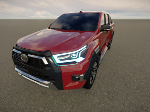 Toyota Hilux Double Cab 2022 3D Model