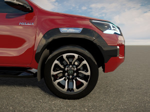 Toyota Hilux Double Cab 2022 3D Model