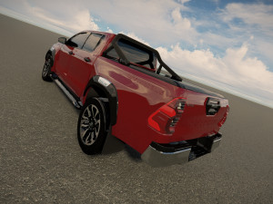 Toyota Hilux Double Cab 2022 3D Model