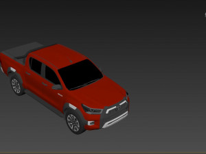 Toyota Hilux Double Cab 2022 3D Model