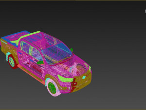 Toyota Hilux Double Cab 2022 3D Model