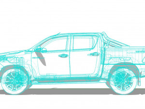 Toyota Hilux Double Cab 2022 3D Model