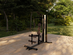 Gym Fitness Weight Collection Modelo 3D