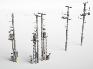 Antenas collection Model 3D