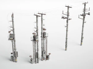 Antenas collection 3D Model