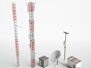 Antenas collection 3D Model