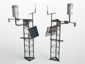 Antenas collection Model 3D