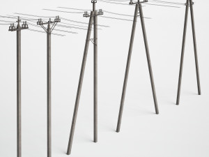 Antenas collection Model 3D