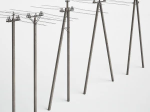 Antenas collection 3D Model