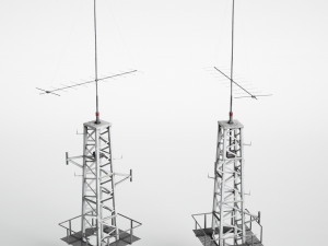 Antenas collection Model 3D
