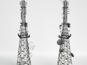 Antenas collection Model 3D